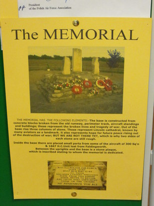 Leicester Lancaster Memorial — photograph