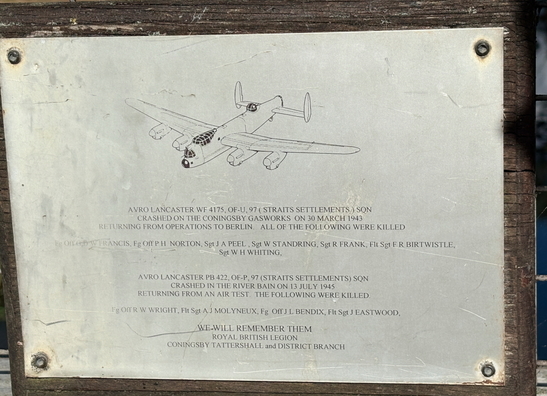 Tattershall (1) Lancaster Memorial — photograph