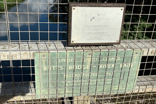 Tattershall (1) Lancaster Memorial — photograph
